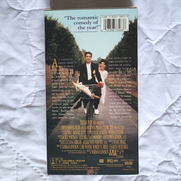 2/$15 🌼 Only You VHS - Picture 2 of 5